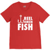 reel legend funn V-Neck Tee