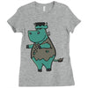 frankencow Ladies Fitted T-Shirt