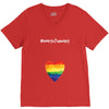 Worth The Wait Rainbow V-Neck Tee