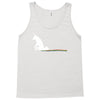 unicorn scooting on the floor Tank Top