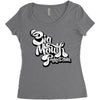 big Women's Triblend Scoop T-shirt