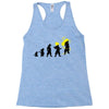 goku evolution (black) Racerback Tank