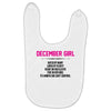 December Girl Hated By Many Baby Bibs