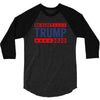 Re-Elect Donald Trump President 2020 Make America Great Again t-shirt 3/4 Sleeve Shirt