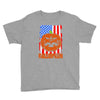 halloween american flag halloween american flag Youth Tee