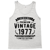 Genuine Premium Vintage 1977 Classic Perfectly Aged Limited Edition Tank Top