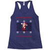 ugly super mario christmas Racerback Tank