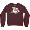schr&ouml;dinger pizza Crewneck Sweatshirt