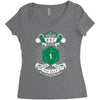 Natural 1   Orc Green Edition Women's Triblend Scoop T-shirt