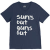 suns out guns out V-Neck Tee