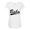 baba (2) Maternity Scoop Neck T-shirt