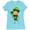 DABBİNG LEPRECHAUN Ladies Fitted T-Shirt