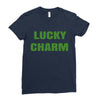 lucky charm Ladies Fitted T-Shirt