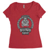 fil's gym for gods and heros Women's Triblend Scoop T-shirt