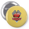 birthday boy mc queen Pin-back button