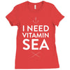 i need vitamin sea Ladies Fitted T-Shirt