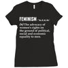 Feminism Noun Ladies Fitted T-Shirt