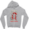 lydia the strange Zipper Hoodie