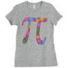 spring pi tshirts  flowery colorful pi day gifts Ladies Fitted T-Shirt