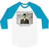 René Magritte The Son Of Man 3/4 Sleeve Shirt