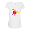 Sea Turtle Maternity Scoop Neck T-shirt