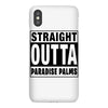 straight outta paradise palms iPhoneX Case