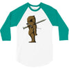 voodoo doll. 3/4 Sleeve Shirt