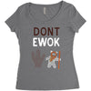 ewok2 Women's Triblend Scoop T-shirt