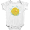 partly cloudy Baby Onesie