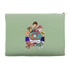 paw patrol birthday boy dad Accessory Pouches