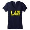 i am cologne Women's V-Neck T-Shirt