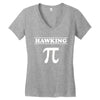 Steven Hawking Women's V-Neck T-Shirt