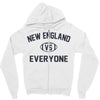 NEW ENGLAND VS EVERYBODY Zipper Hoodie