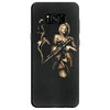 marilyn monroe machine gun gangster 100% cotton Samsung Galaxy S8