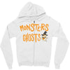 monster ghost Zipper Hoodie