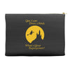 i drive a stick   halloween superpower Accessory Pouches