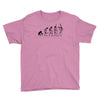 evolution of a guitarist Youth Tee