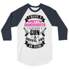 I Have A Pretty Granddaughter Gun A Shovel And An Alibi 3/4 Sleeve Shirt