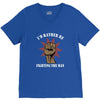 id rather be fighting the man V-Neck Tee