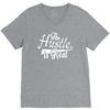 the hustle is real V-Neck Tee