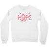 breast cancer hope Crewneck Sweatshirt