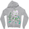 preparing for the goblin fire Zipper Hoodie