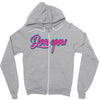 love you baby Zipper Hoodie