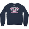 I Love Someone with Breast Cancer to The Moon and Back to Infinity Crewneck Sweatshirt