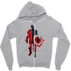 captain america flag abstract Zipper Hoodie