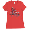 mushroom eater Ladies Fitted T-Shirt