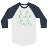 too cute 3/4 Sleeve Shirt