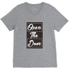 open the door V-Neck Tee