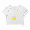 kite kitesurfen kiteboarden fun extremsport top Crop Top