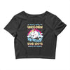 I Wish I Were a Unicorn So I Could Stab Idiots with My Head Crop Top